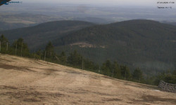 Lysá hora, pohled na východ