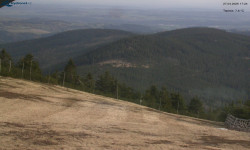 Lysá hora, pohled na východ