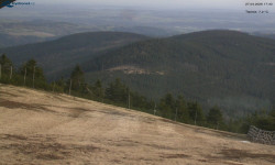 Lysá hora, pohled na východ