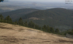 Lysá hora, pohled na východ