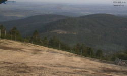 Lysá hora, pohled na východ