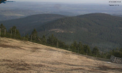 Lysá hora, pohled na východ