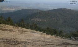 Lysá hora, pohled na východ