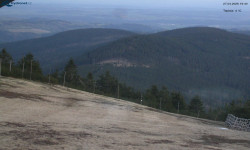 Lysá hora, pohled na východ