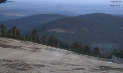 Lysá hora, pohled na východ