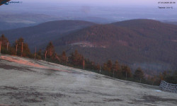 Lysá hora, pohled na východ