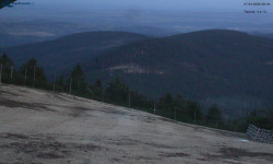 Lysá hora, pohled na východ