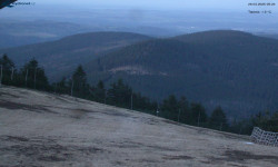 Lysá hora, pohled na východ