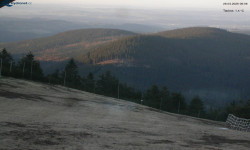 Lysá hora, pohled na východ