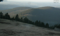 Lysá hora, pohled na východ