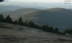 Lysá hora, pohled na východ