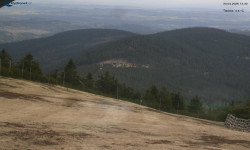 Lysá hora, pohled na východ