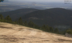 Lysá hora, pohled na východ