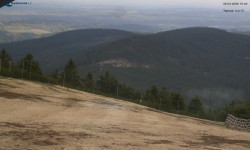 Lysá hora, pohled na východ