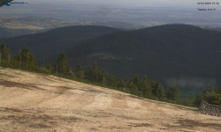 Lysá hora, pohled na východ