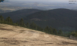 Lysá hora, pohled na východ