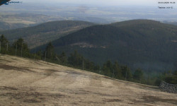 Lysá hora, pohled na východ