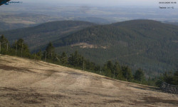 Lysá hora, pohled na východ