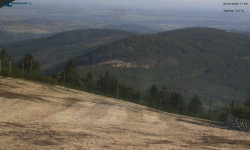 Lysá hora, pohled na východ