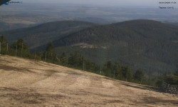 Lysá hora, pohled na východ