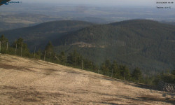 Lysá hora, pohled na východ