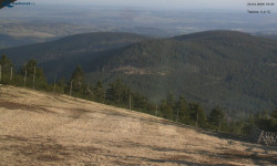 Lysá hora, pohled na východ