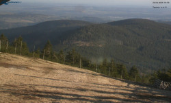 Lysá hora, pohled na východ