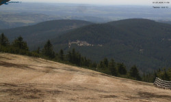 Lysá hora, pohled na východ