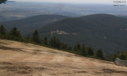 Lysá hora, pohled na východ