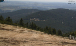 Lysá hora, pohled na východ