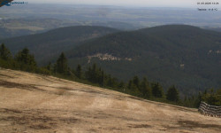 Lysá hora, pohled na východ