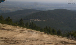 Lysá hora, pohled na východ