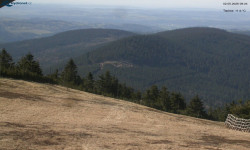 Lysá hora, pohled na východ