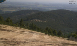 Lysá hora, pohled na východ