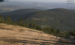 Lysá hora, pohled na východ