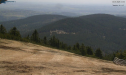Lysá hora, pohled na východ