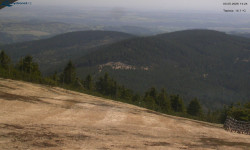 Lysá hora, pohled na východ