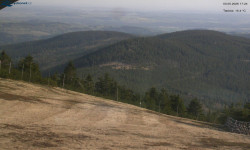 Lysá hora, pohled na východ
