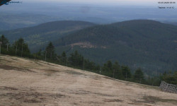 Lysá hora, pohled na východ