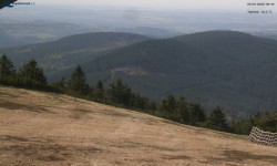 Lysá hora, pohled na východ