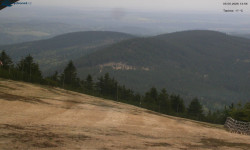 Lysá hora, pohled na východ