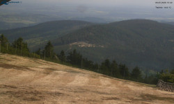 Lysá hora, pohled na východ
