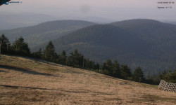 Lysá hora, pohled na východ