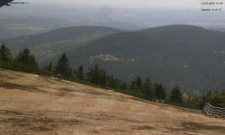 Lysá hora, pohled na východ