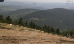 Lysá hora, pohled na východ