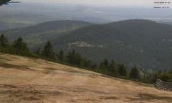 Lysá hora, pohled na východ