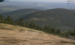 Lysá hora, pohled na východ