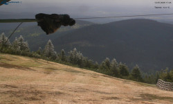 Lysá hora, pohled na východ
