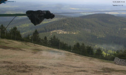 Lysá hora, pohled na východ