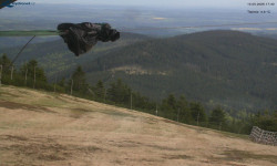 Lysá hora, pohled na východ